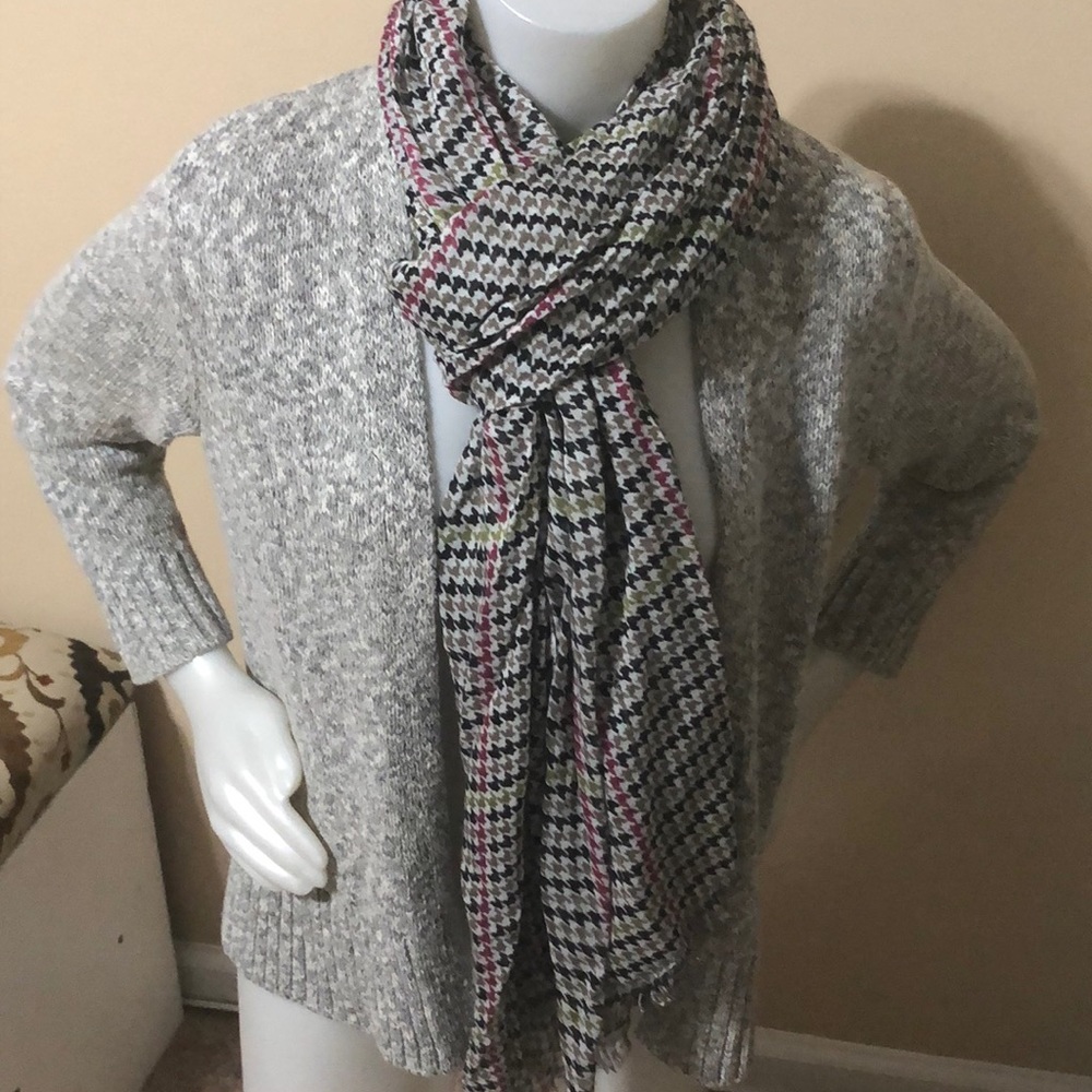 LOFT grey size M open cardigan